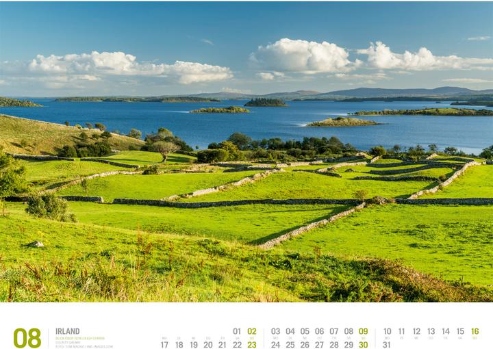 Actual product image Irland - Unterwegs zwischen Irischer See und Atlantik Kalender 2026 (German, Ackermann Kunstverlag GmbH, 2025)