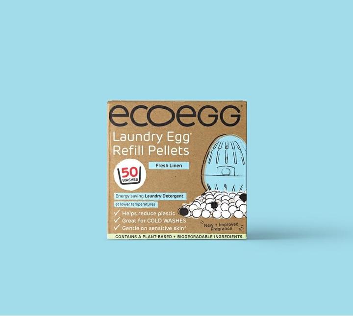 Actual product image Ecoegg Waschei Refill Fresh Linen (50 Washing cycles, Pearls)