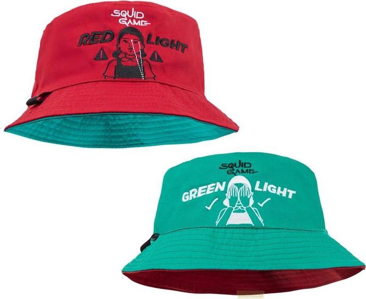Actual product image Cinereplicas Squid Game fishing hat Red light, green light