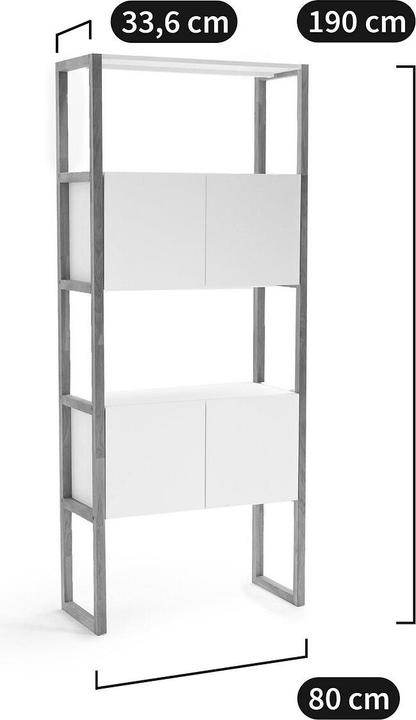Image du produit La Redoute Interieurs Compo (80.51 x 80.51 x 190 cm)