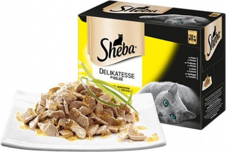 Produktbild Sheba Delikatesse in Gelee (Adult, 40 Stk., 3400 g)