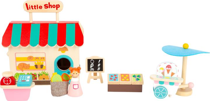 Actual product image small foot Shopping store in suitcase