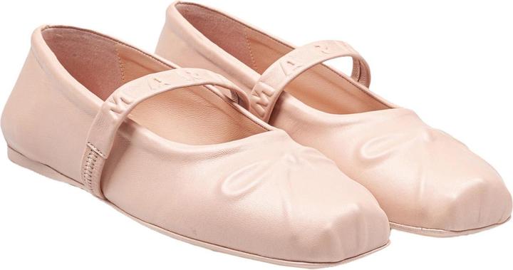 Produktbild Marni mary jane shoes in leather with embossed bow (40)