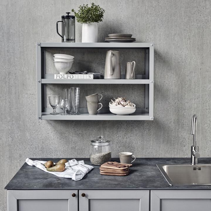 Actual product image House Doctor Shelf, HDUse, light grey (80 x 22 x 53 cm)