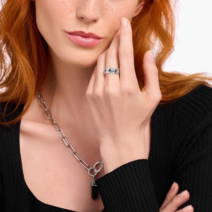 Produktbild Thomas Sabo Damenring Rebel at heart (64, 925 Silber)