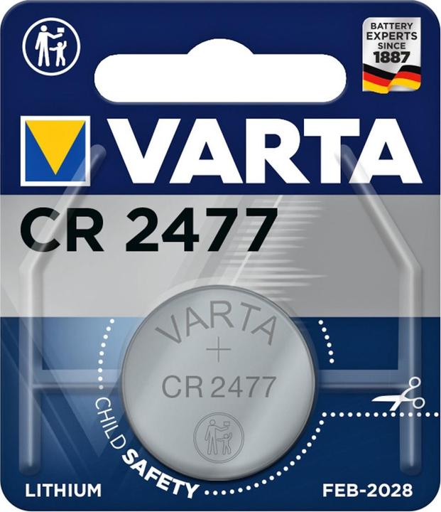 Actual product image Varta Electronic CR2477 (1 pcs., CR2477, 850 mAh)