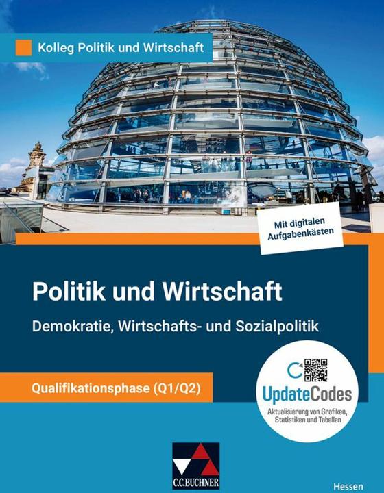 Image du produit Kolleg Politik u. Wirtschaft HE Qualiphase Q1/Q2 (Allemand, Achim Schröder, Karsten Ringe, Stephan Benzmann, Sabrina Reinhardt, Martina Tschirner, 2024)