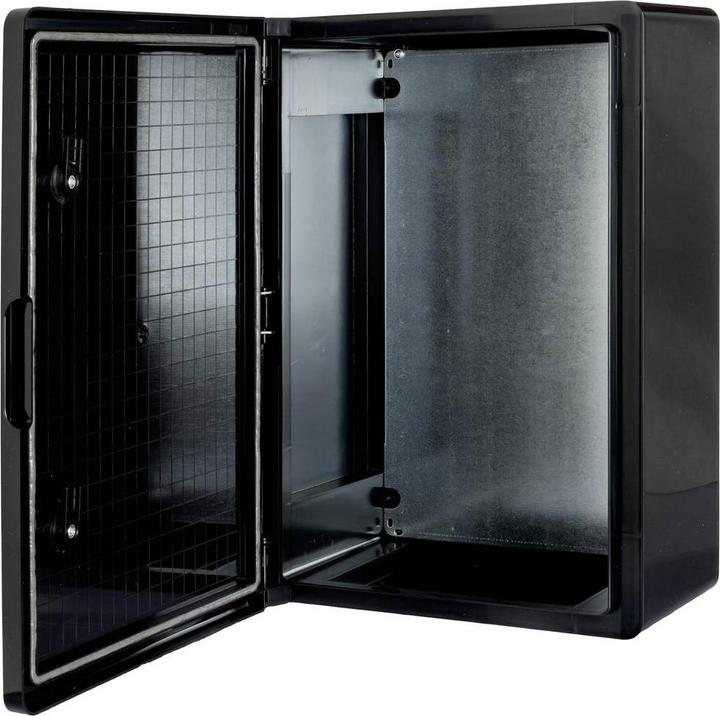 Actual product image Boxexpert BXPPABSB350500190-F01 Installation enclosure 190 x 350 x 500 ABS plastic Black 1pc. (Housing)