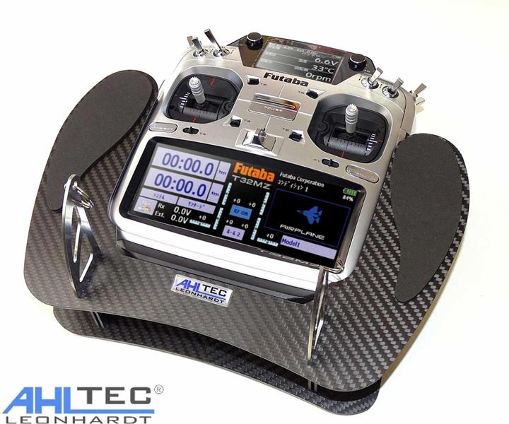 Produktbild AHLtec senderpult futaba t32mz carbon mit standard senderpultbügel, ohne handauflagen