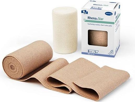 Produktbild Rhena Star Elastische Binden hautfarbig offen