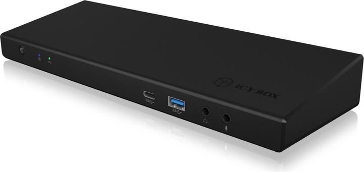 Icy Box Dockingstation Notebook USB-C -> 3x Videoausgabe 60H (USB-C, 14 Ports)