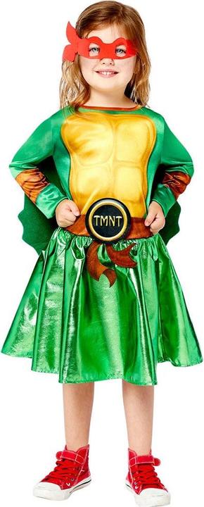 Produktbild Amscan Kinderkostüm Teenage Mutant Ninja Turtles Mädchen (6, 7, 8)