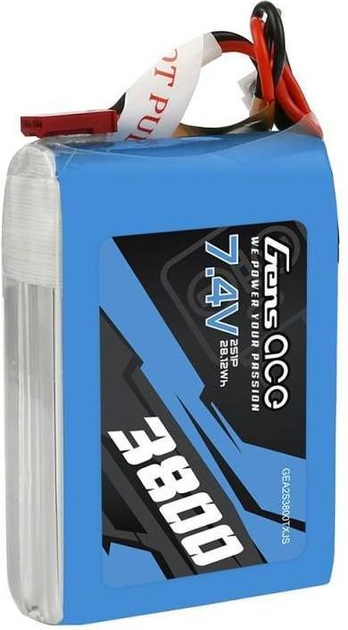 Actual product image Gens Ace GEA2S3800TXJS Radio-Controlled (RC) model part/accessory Battery (7.40 V, 3800 mAh)