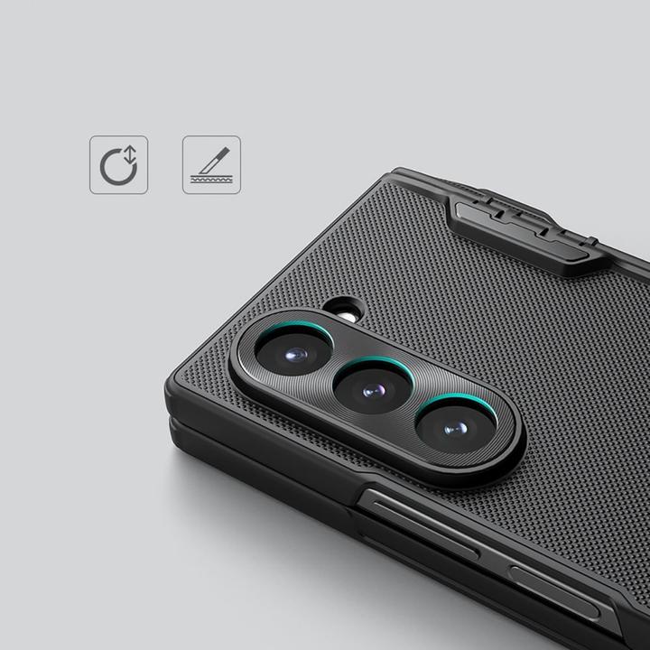 Image du produit Nillkin Super Frosted Shield Fold Magnetic Case for Samsung Galaxy Z Fold 6 5G with stylus holder an (Samsung Galaxy Z Fold6)