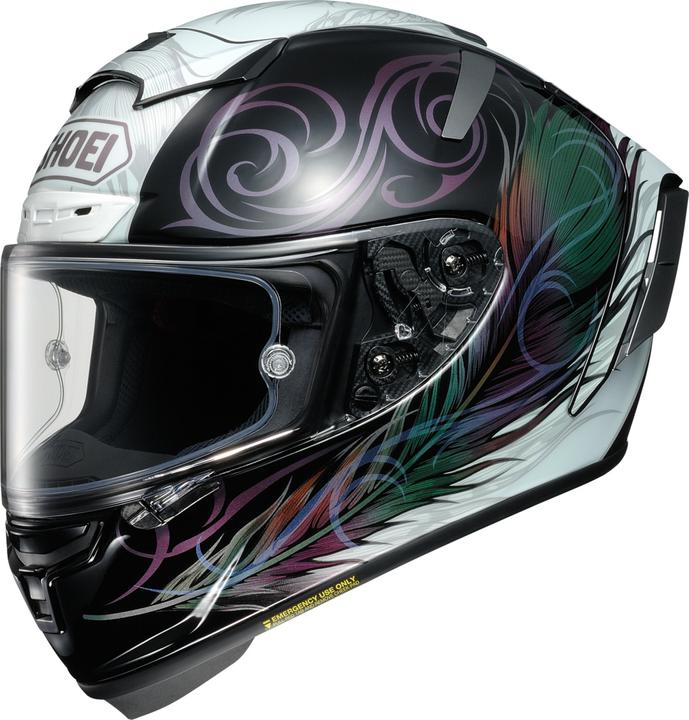 Actual product image Shoei X-Spirit III Kujaku TC-10 full face helmet (61 - 62 cm, XL)