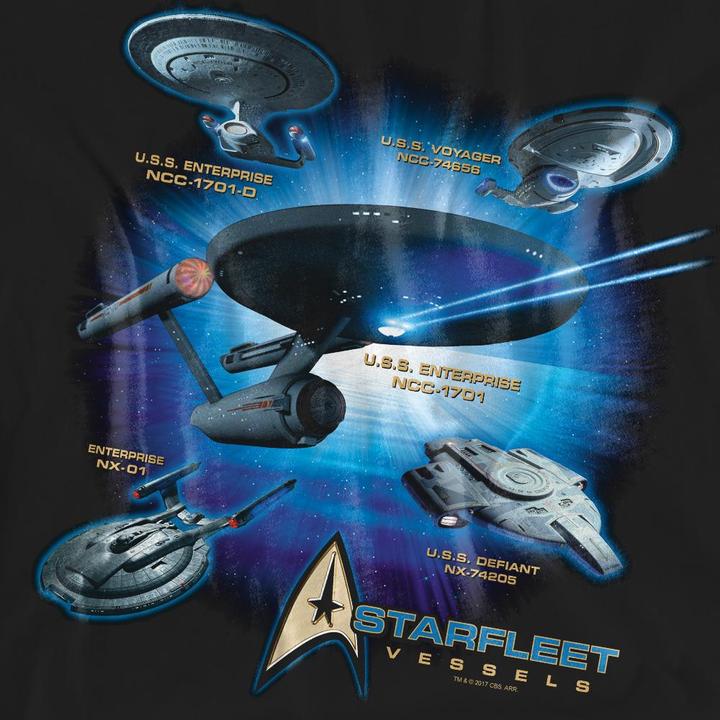 Produktbild Starfleet Vessels TShirt (S)