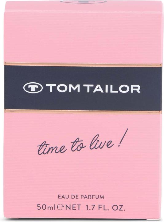 Image du produit Tom Tailor Time To Live! Eau de Parfum - 50ml (Spray, 50 ml)