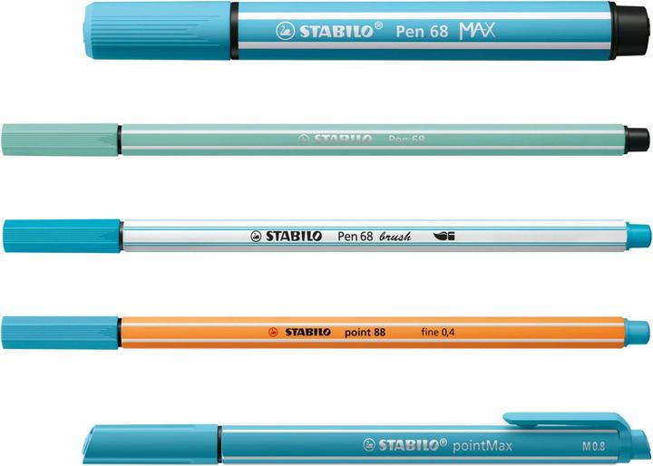 Produktbild STABILO Fasermaler Arty Set (Mehrfarbig, 55 x)