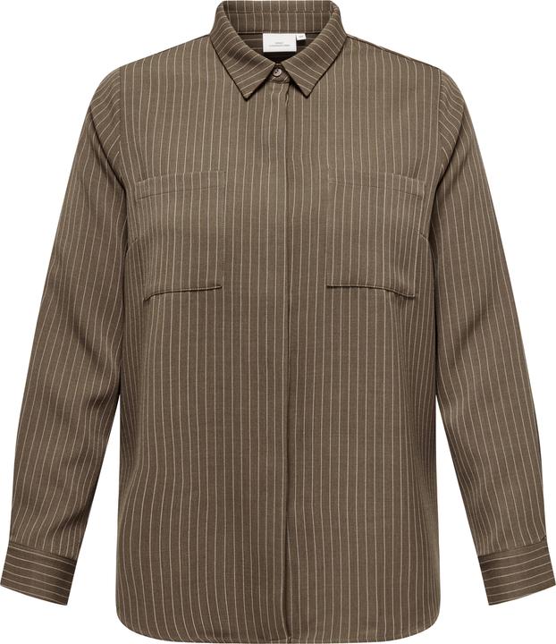 Actual product image Only Loose fit Mandarin collar Cuffs with button Shirt Shirt (44)