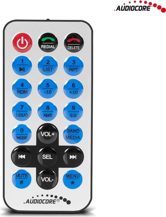 Productafbeelding Audiocore Draagbare stereo auto AC9900 (USB, USB + AUX, USB + AUX + SD kaarten)
