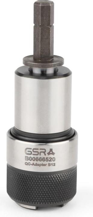 Produktbild GSR sechskant Gewindeschneid-QC-Adapter 2.0 e-tapping B12 und Sechskantadapter für Schnellwechselein