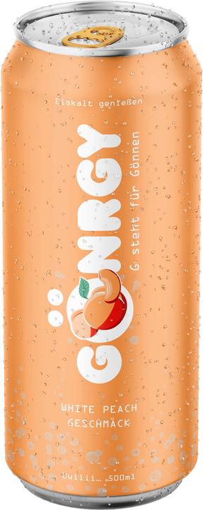 Gönrgy Energy White Peach Dose 500ml (Weisser Pfirsich, 1 x)