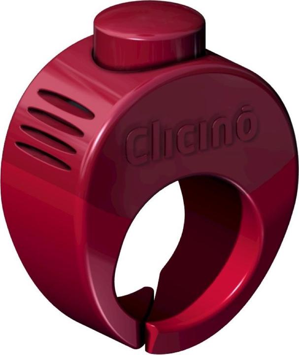 Produktbild Cliclino Hundeclicker Ring Rot, XL, Produkttyp: Clicker Ring (XL)
