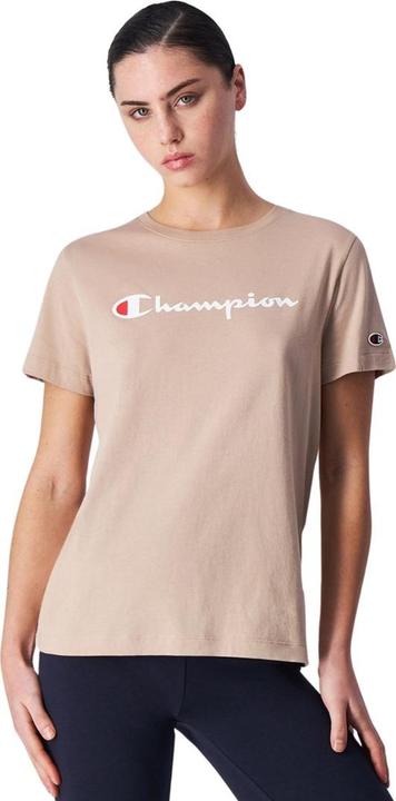 Produktbild Champion Koszulka damska SS Tee beżowa 117534 MS079 L (L)
