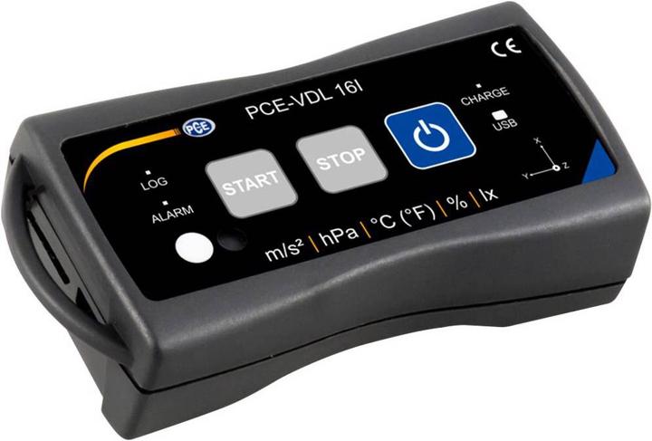 Produktbild PCE Instruments Temperatur Datenlogger Beschleunigungsaufnehmer (Messgerätkoffer)