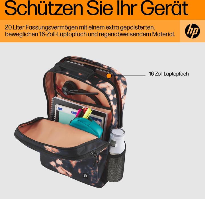 Immagine prodotto HP Zaino Campus XL Tie Dye (20 l)
