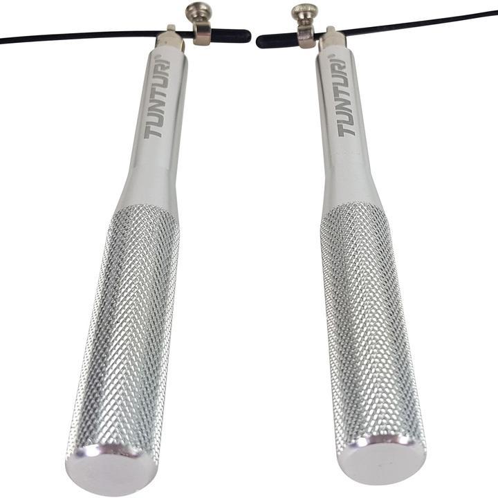 Produktbild Tunturi Verstellbares Springseil mit Alu-Griffen und Kugellager (300 cm)