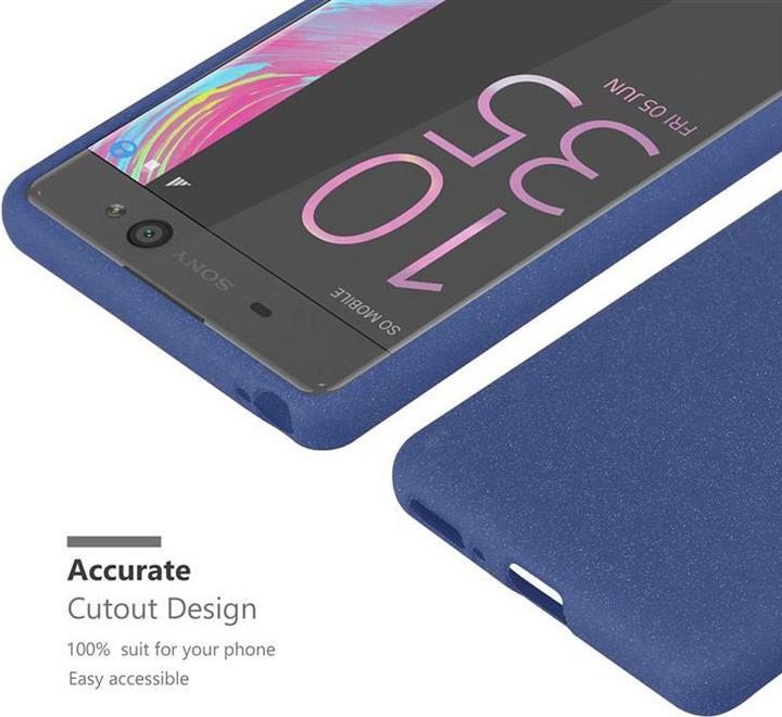 Actual product image Cadorabo TPU Frosted Cover (Sony Xperia XA)