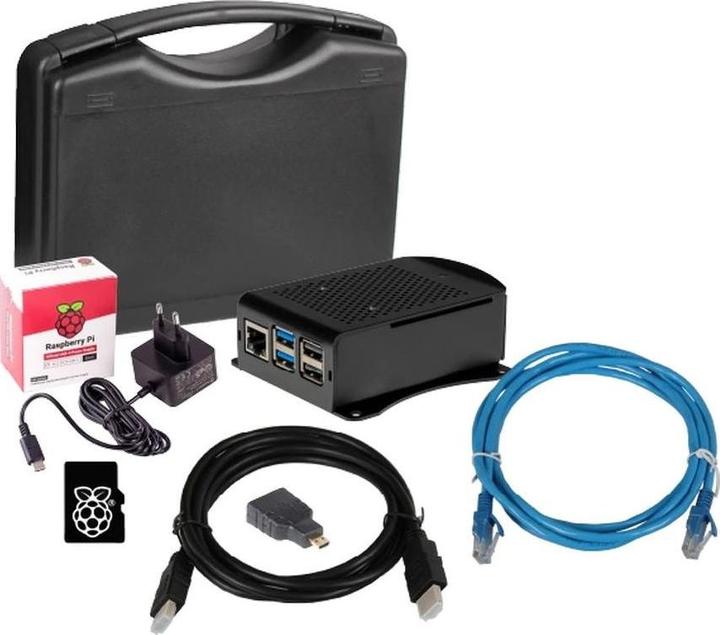 Image du produit Joy-it Carte de développement Raspberry Pi5, kit 4 Go, SD, PSU, boîtier, HDMI