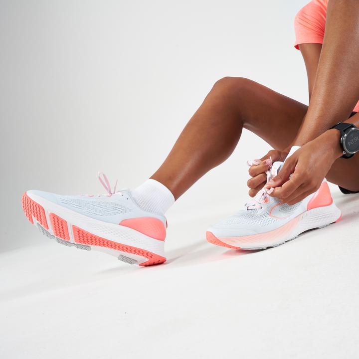 Produktbild Kiprun Laufschuhe Damen - KS500 2 grau/koralle (37)