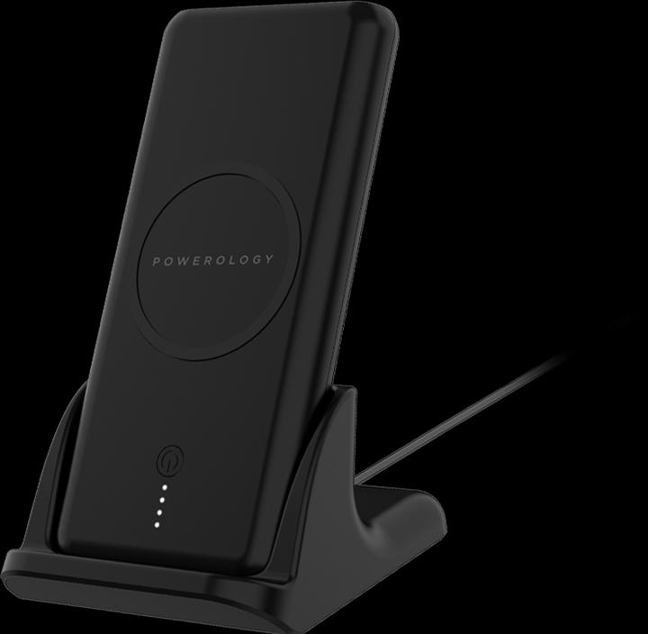 Image du produit Powerology 2 en 1 Fast Wireless Power Bank 10000mAh (10000 mAh, 18 W, 37 Wh)