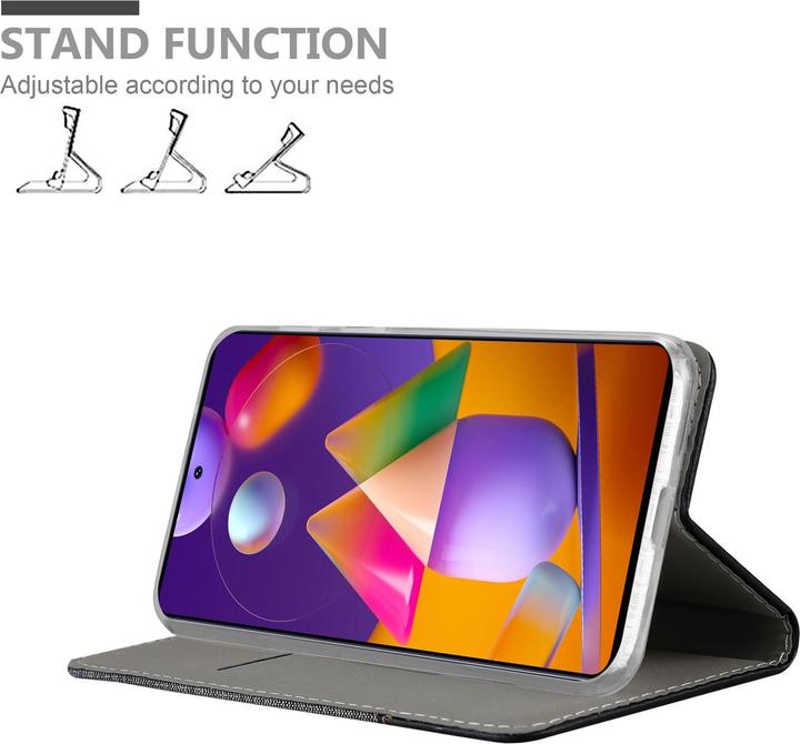 Actual product image Cadorabo Book Jeans Optics Cover (Samsung Galaxy M31s)