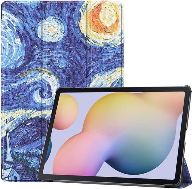 Produktbild MU Style Dreifach faltbare Hülle mit Muster (Galaxy Tab S7+)