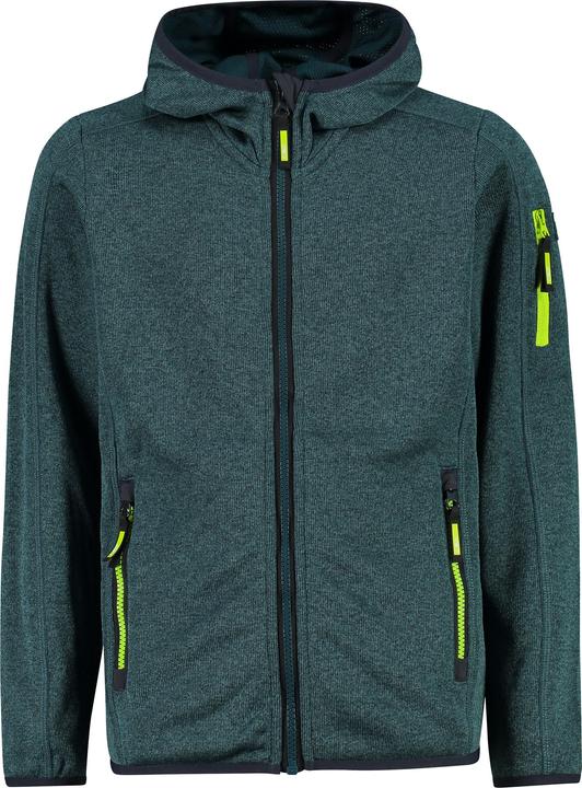 Produktbild CMP Campagnolo Kid's Jacket Fix Hood Knitted + Mesh (128)