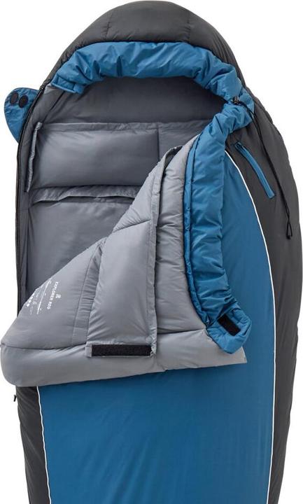 Actual product image Wilsa Explorer Regular" sleeping bag (215 cm)
