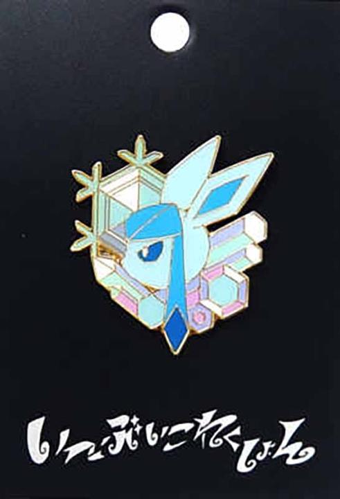 Actual product image Pokémon Pokemon Center 2017 - Glaceon Colorful Pin Limited Badge - 1 Stück