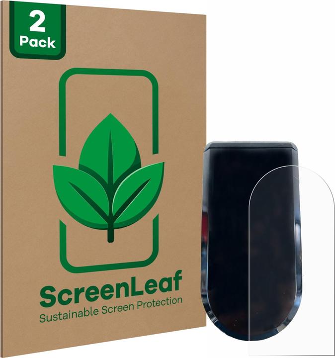 ScreenLeaf Schutzfolie nachhaltiger Displayschutz Displayschutzfolie Folie Klar Transparent