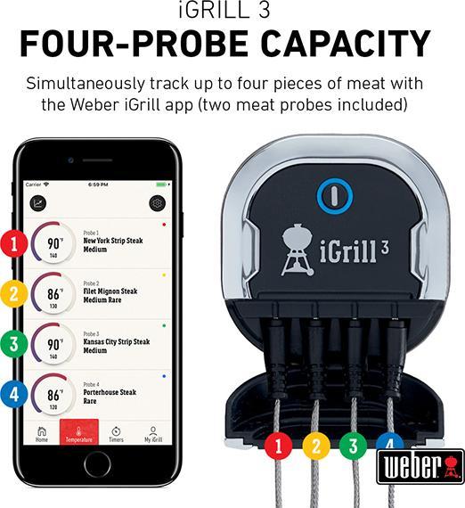 Actual product image Weber iGrill 3