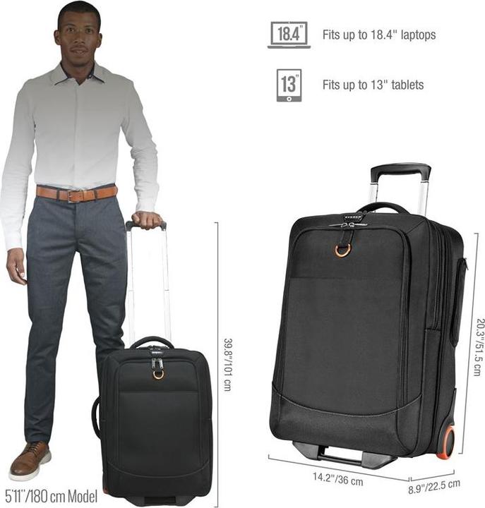 Produktbild Everki TITAN Trolley 18.4" (35 l, Handgepäck (bis 50l))