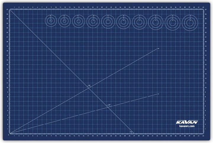 Kavan selbstheilende beidseitige schneidematte / unterlage a3 - 450x300x3mm (450 x 300 x 3 mm)
