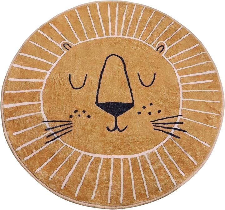 Actual product image Milkii Teppich, Löwe, 120 cm