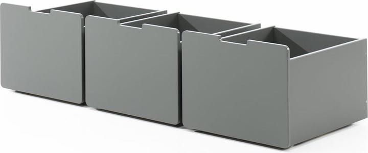 Image du produit Vipack Lit Pino avec plateau suspendu et tiroirs (90 x 200 cm)