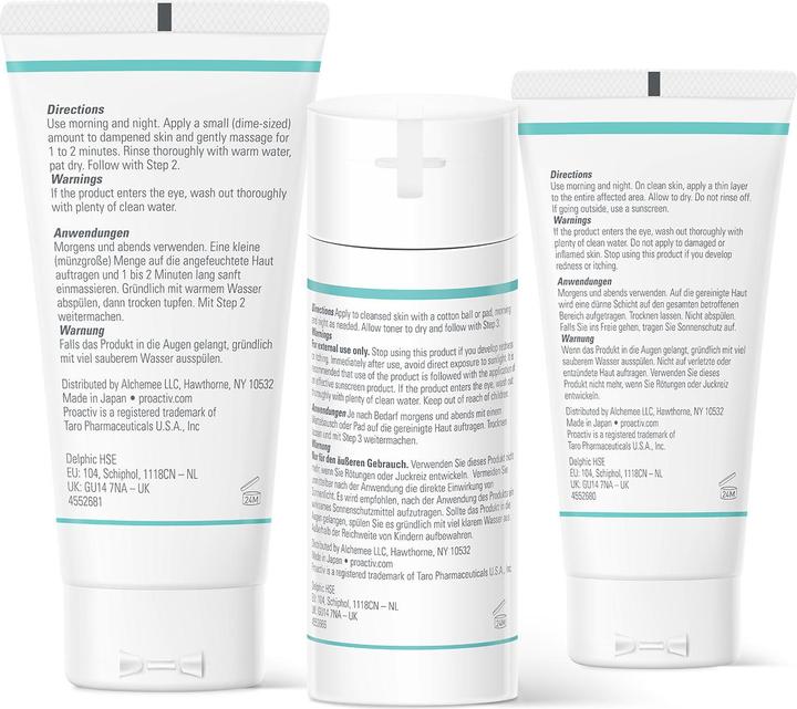 Actual product image Proactiv Solution 60 days kit 300 ml (Cleaning cloths, 300 ml)