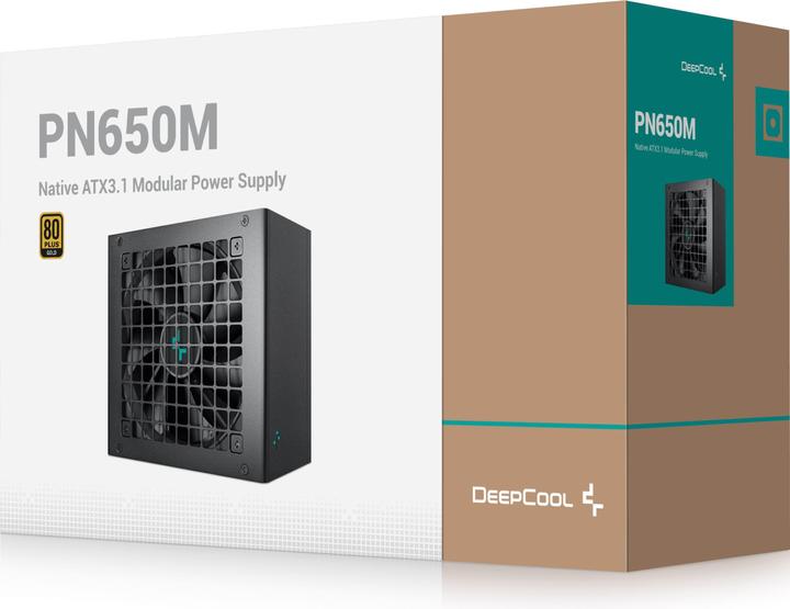 Actual product image Deepcool PN650-M bk (zero watt) (650 W)