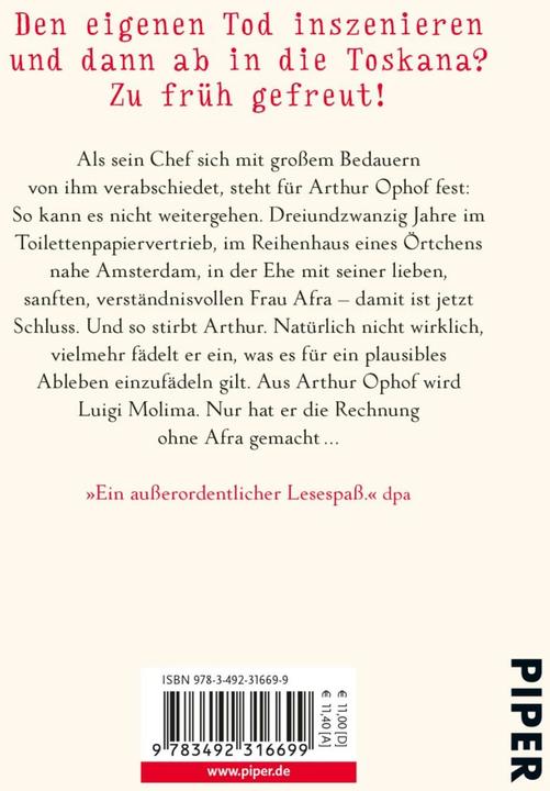 Produktbild Lieber Rotwein als tot sein (Deutsch, Hendrik Groen, 2021)