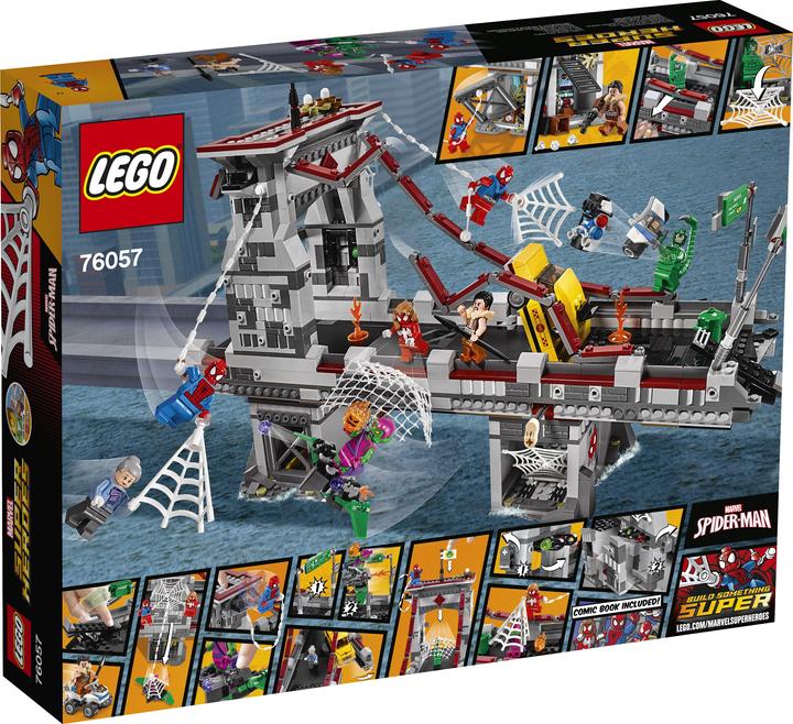Immagine prodotto LEGO Spider-Man: Ultimate bridge duello dei guerrieri della ragnatela (76057, LEGO Marvel)